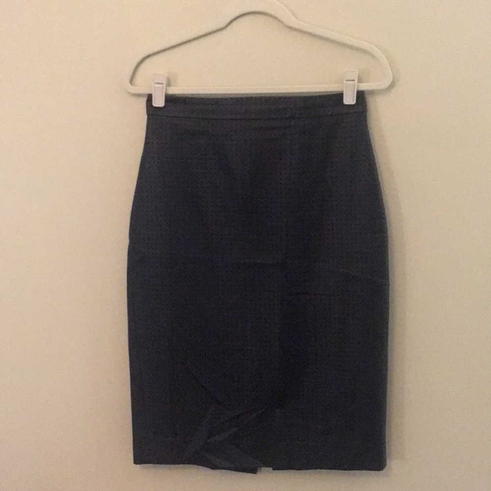 Banana Republic Faux Leather Pencil Skirt